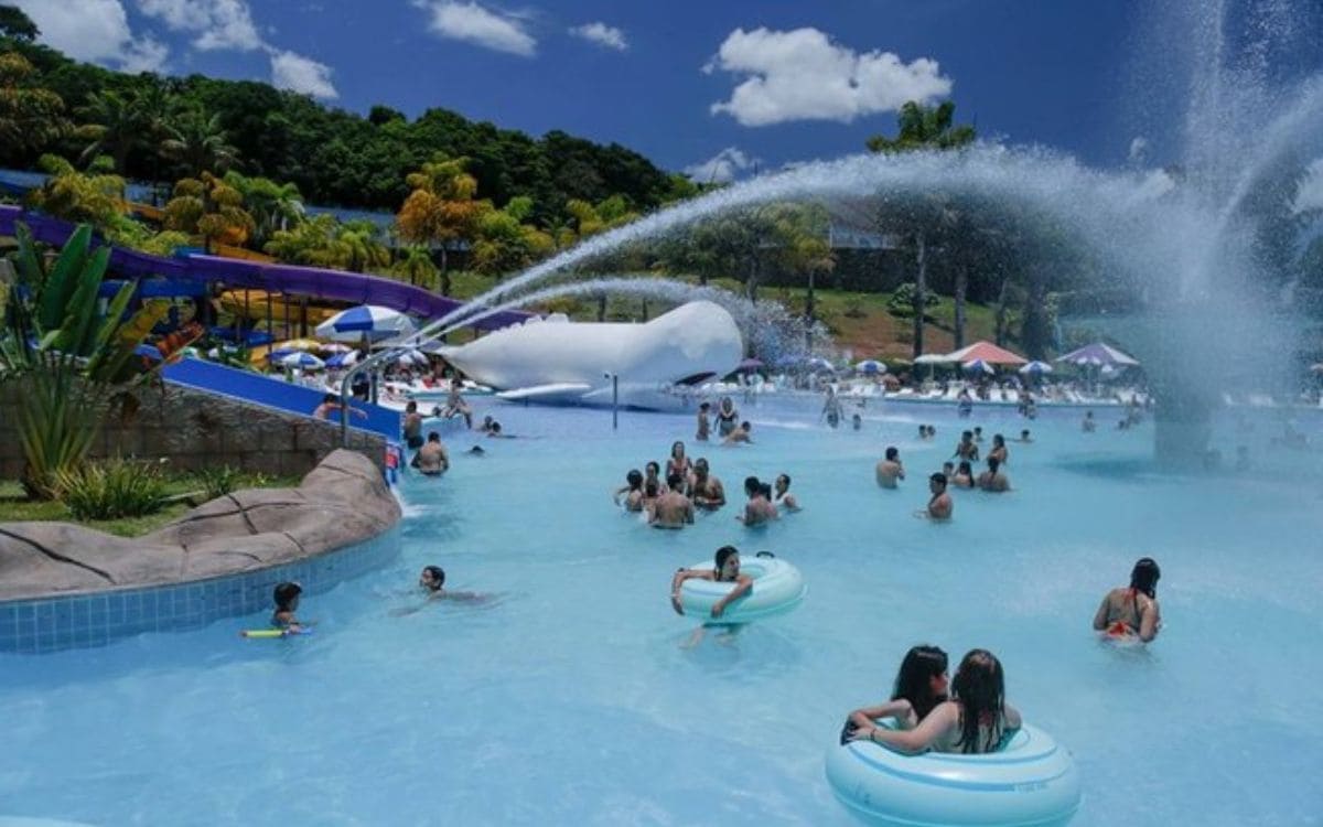 parque aquático thermas hot world atrações