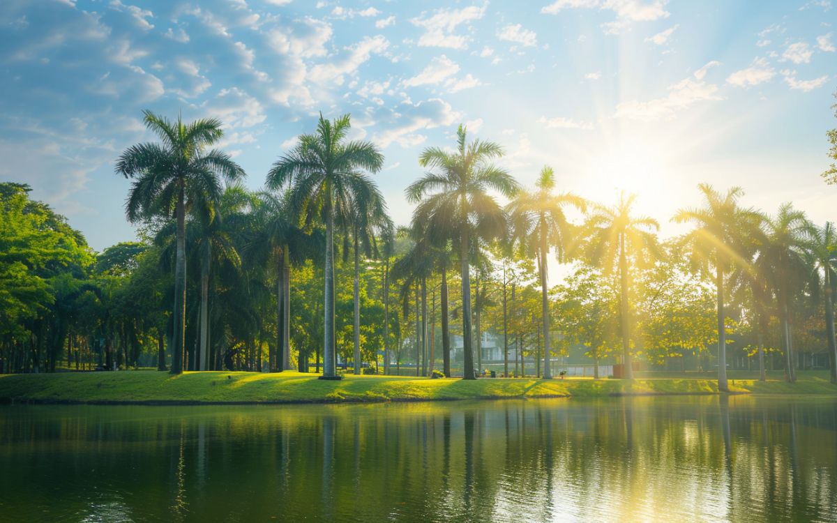 parque jardim das nações em taubaté