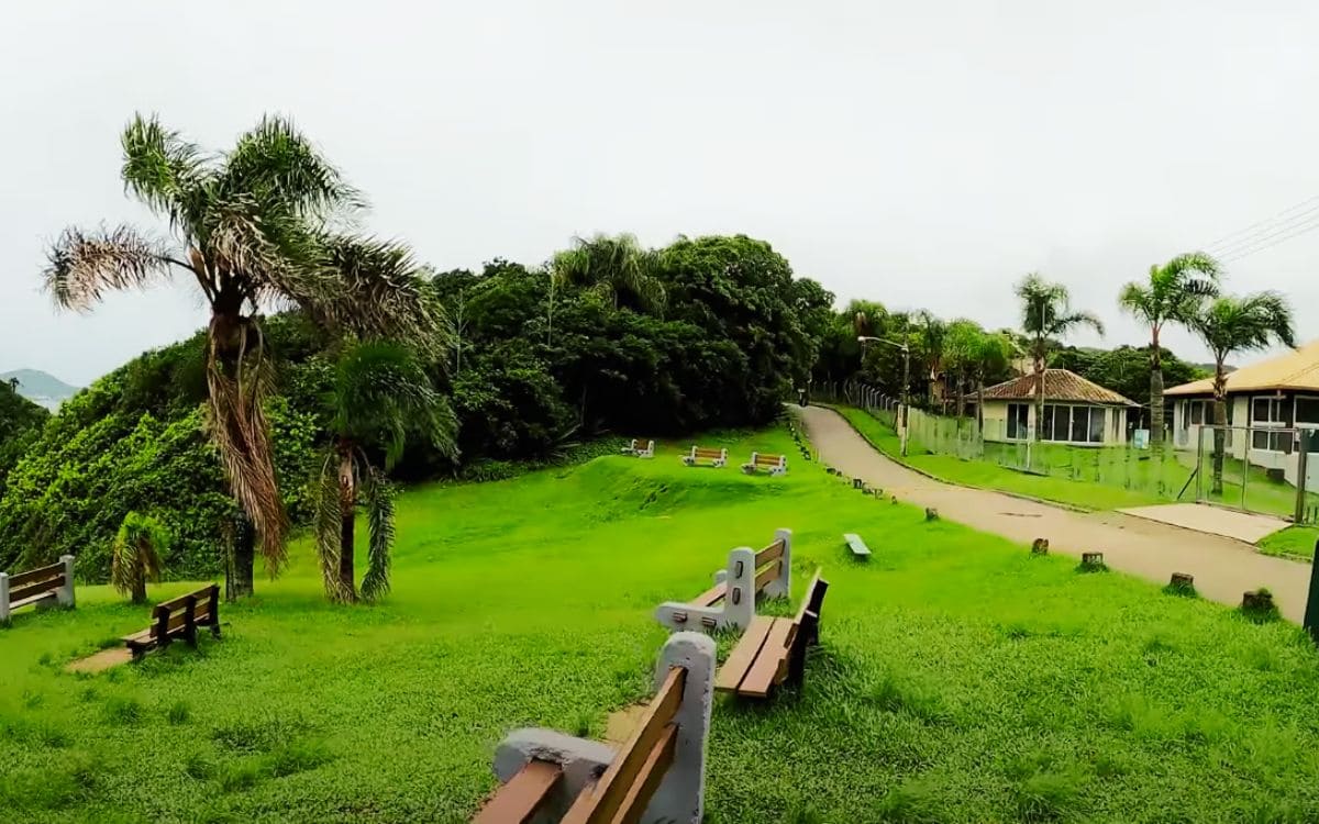 parque natural da galheta em bombinhas