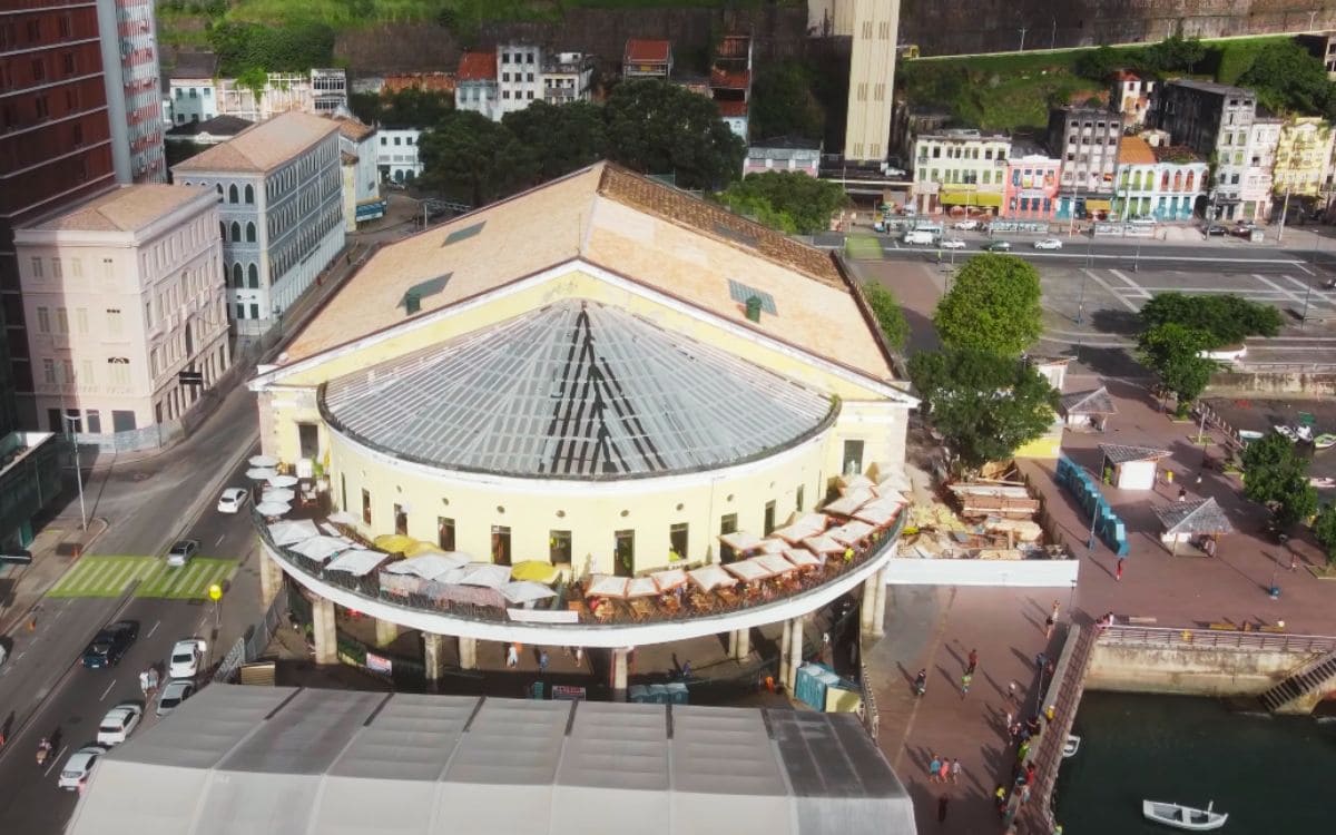 praça visconde de cairu em salvador na bahia