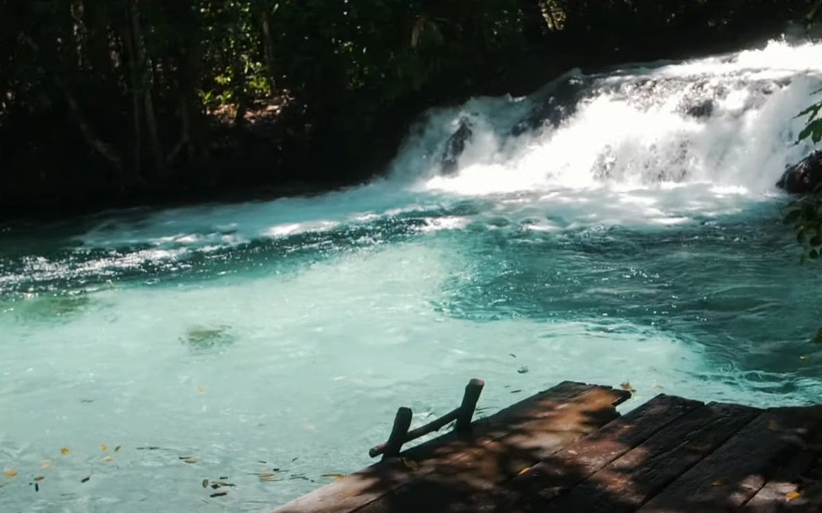 fervedouro no parque estadual do jalapão