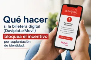 Notificação de 'Transação bloqueada' no celular contra suplantação