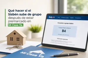 Qué hacer si el Sisbén sube de grupo después de estar premarcado en Mi Casa Ya.
